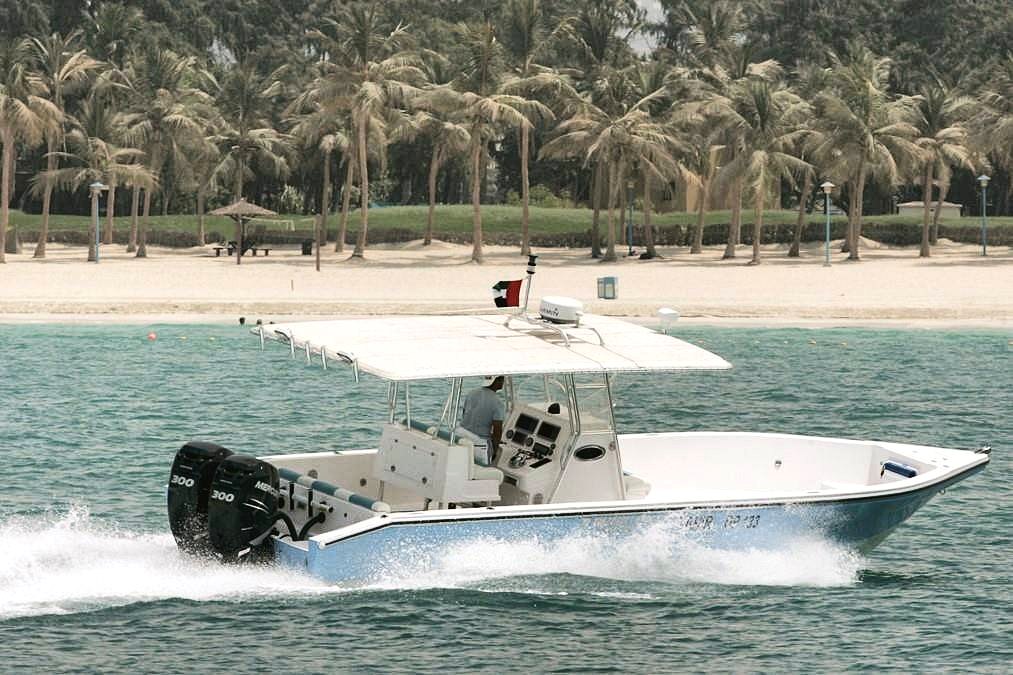 KHA Marine patrol vessel on Gulf waters